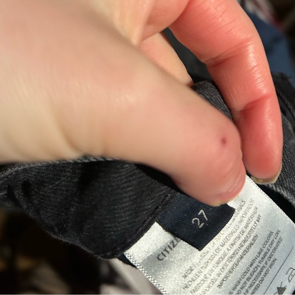 Citizens of Humanity Annina Trouser Wide-Leg Jeans Prophecy Black 27 - Picture 12 of 12